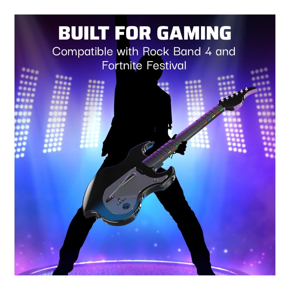 PDP RIFFMASTER Wireless Guitar Controller for PlayStation 5