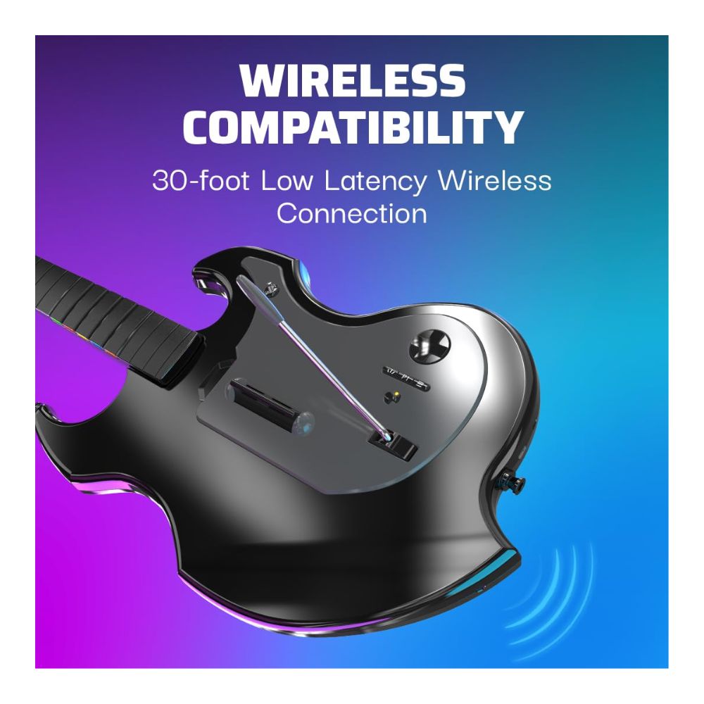PDP RIFFMASTER Wireless Guitar Controller for PlayStation 5