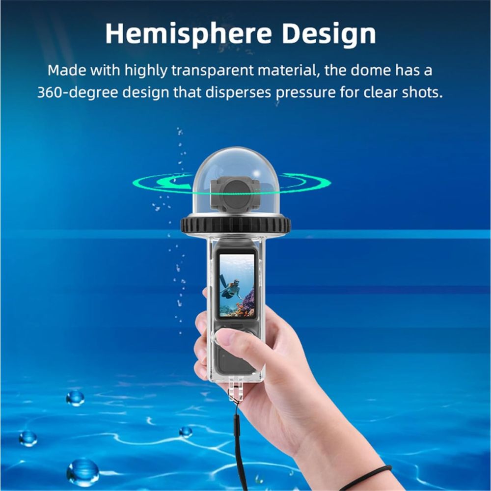 PFUTURE 40M Waterproof Dive Case for DJI Osmo Pocket 3