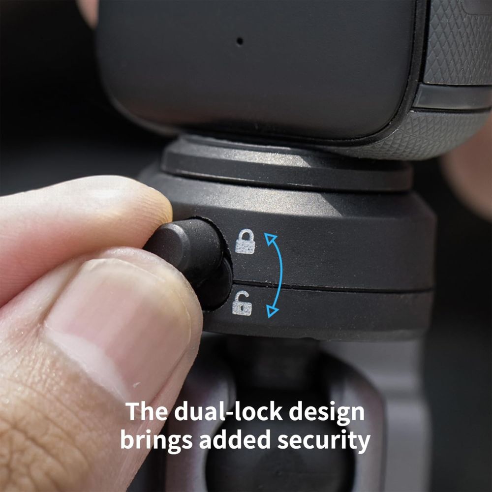 PGYTECH CapLock Three-Arm Triple Suction Mount
