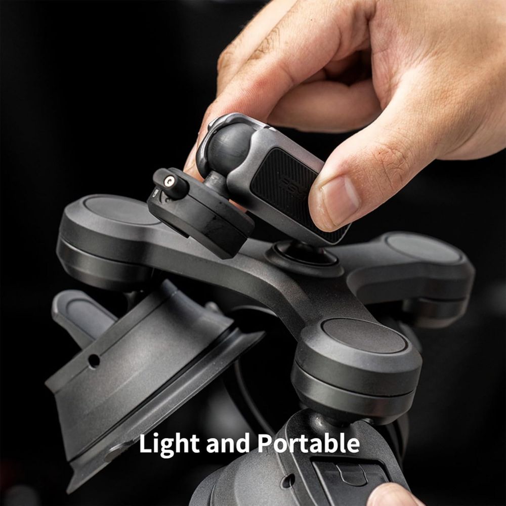 PGYTECH CapLock Three-Arm Triple Suction Mount