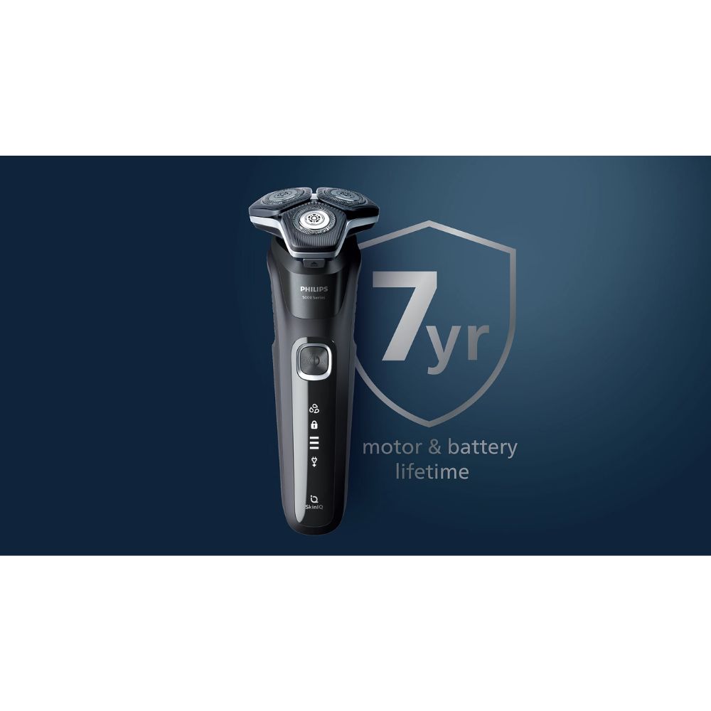 Philips Shaver Series 5000 – Wet and dry electric shaver and soft pouch – S5887/10