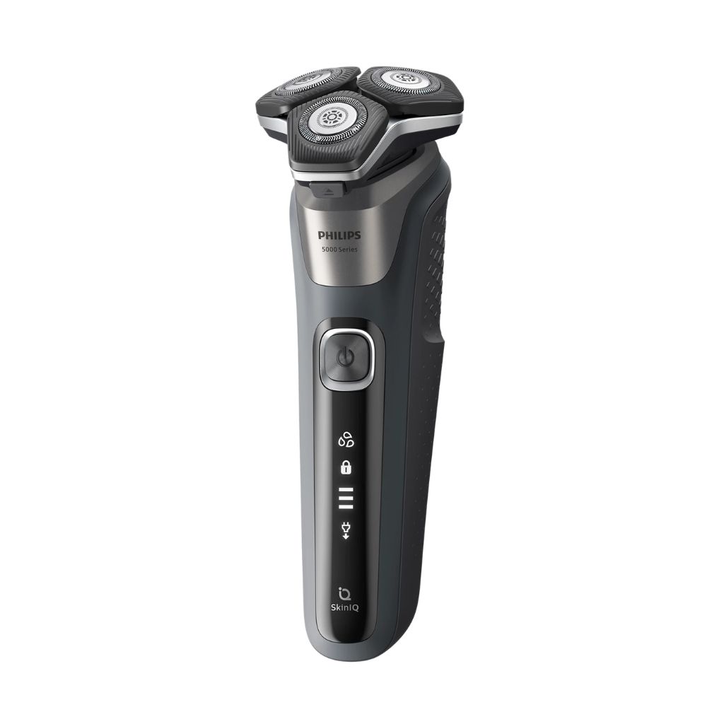Philips Shaver Series 5000 – Wet and dry electric shaver and soft pouch – S5887/10