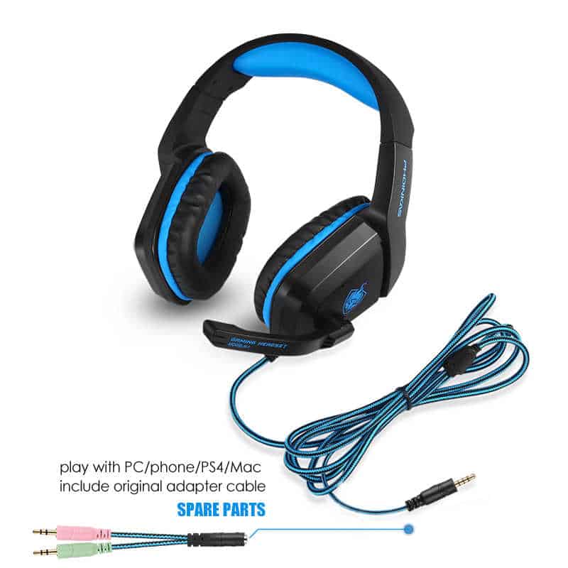 PHOINIKAS H1 Gaming Headphones with Microphone