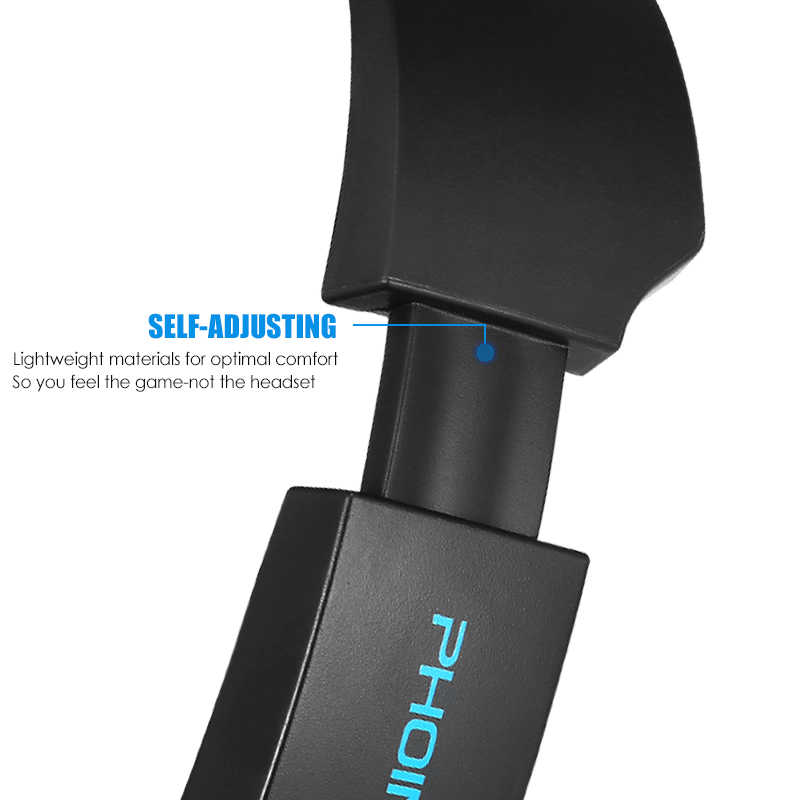 PHOINIKAS H1 Gaming Headphones with Microphone