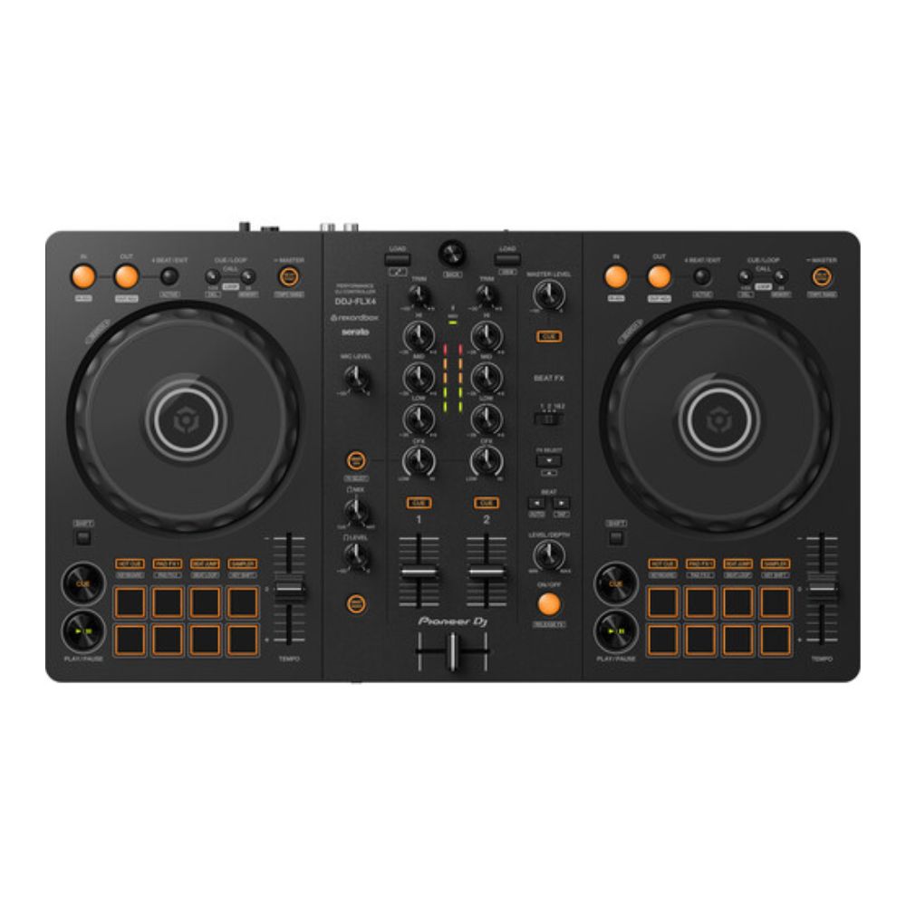 Pioneer DJ DDJ-FLX4 Portable 2-Channel rekordbox DJ