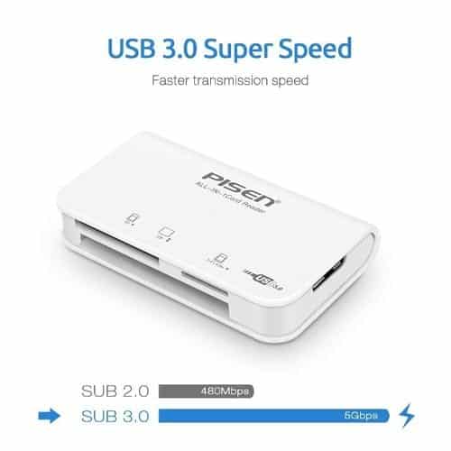 Pisen All-in-one Card Reader USB 3.0