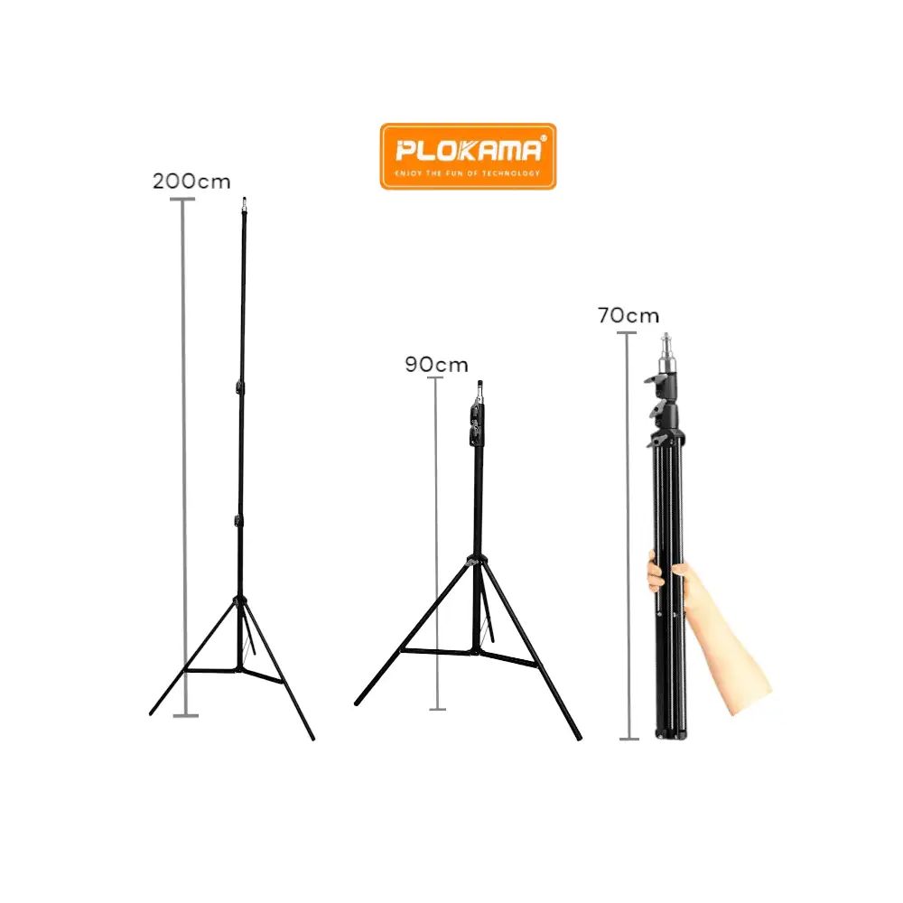Plokama Professional Photography Tripod (Light Stand)