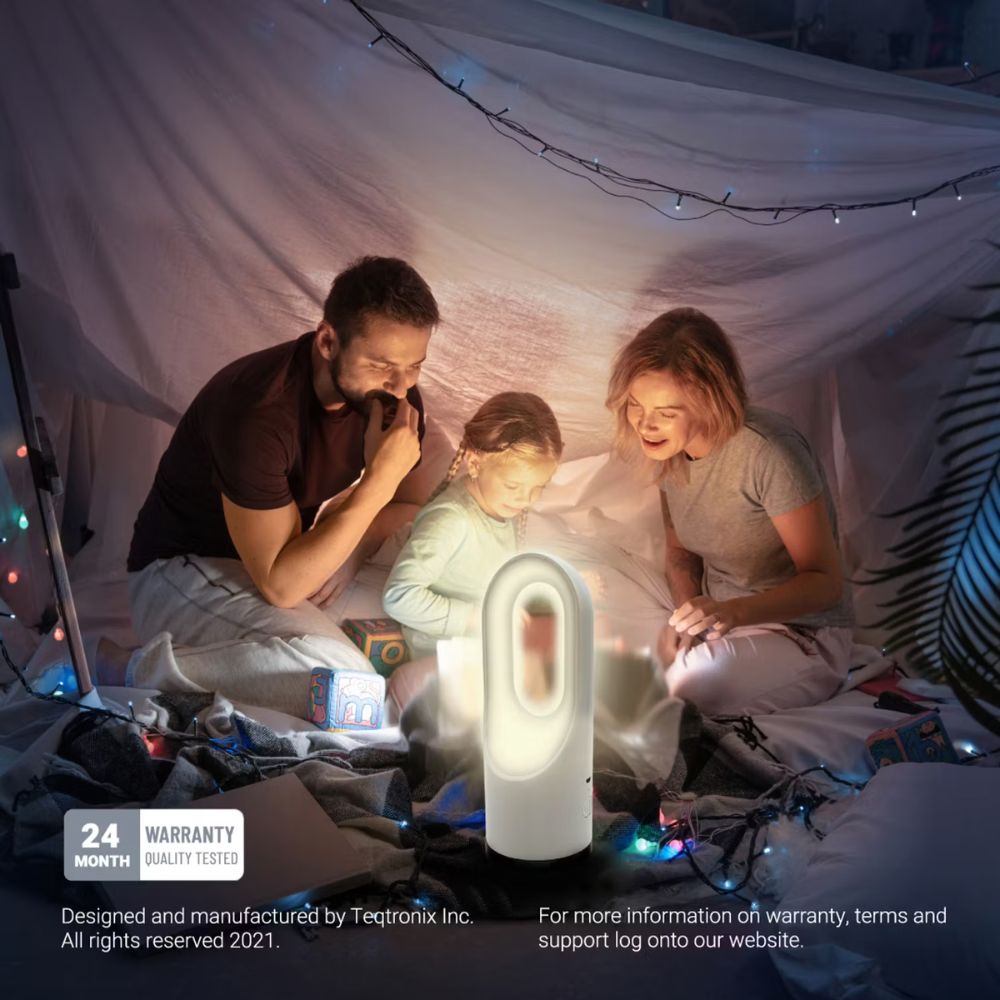 Porodo 2 in 1 Multi-Function Outdoor FlashLight