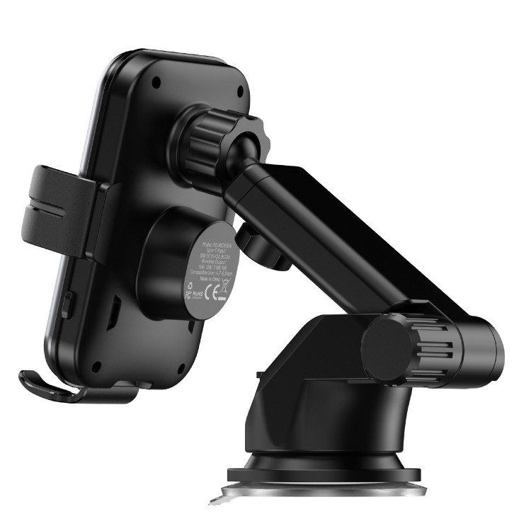 Porodo 3 in 1 Car Charger Mount 15W With QC3.0 Car Charger – PD-WCM15W-BK