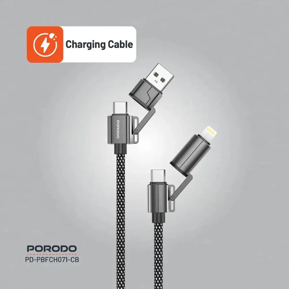 Porodo 6 Essentials in 1 Ultimate Charging Combo