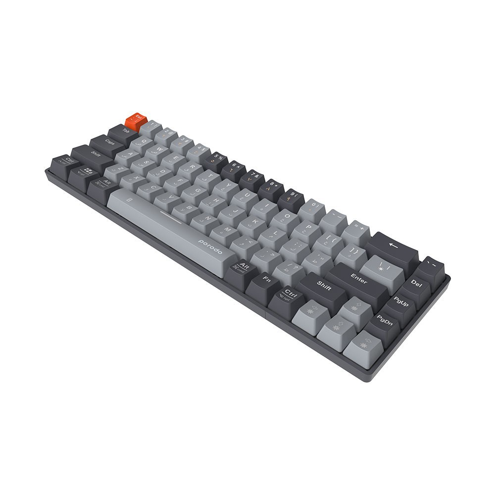 Porodo 68-Keys Wireless Mechanical Keyboard Ultimate