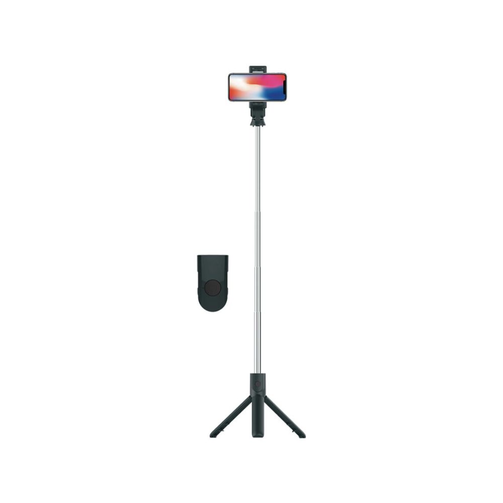 Porodo Bluetooth Selfie Stick with Tripod Stand &amp; Detachable Remote Shutter