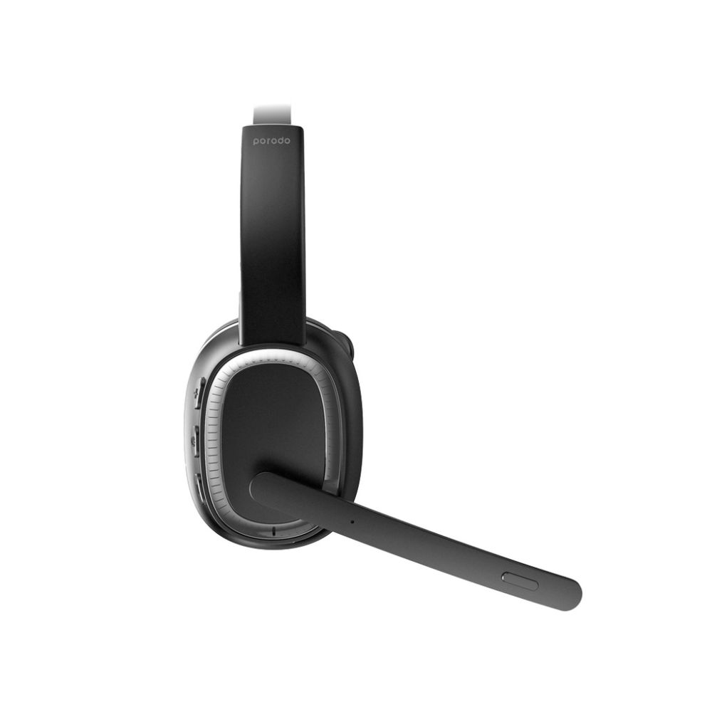 Porodo ENC Wireless Work Headphone – Black