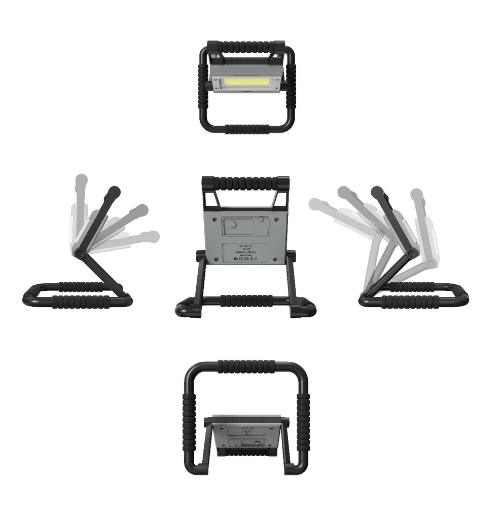 Porodo Foldable Multi-Joint Outdoor Flashlight