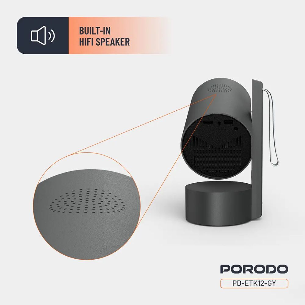 Porodo Full HD Smart Projector