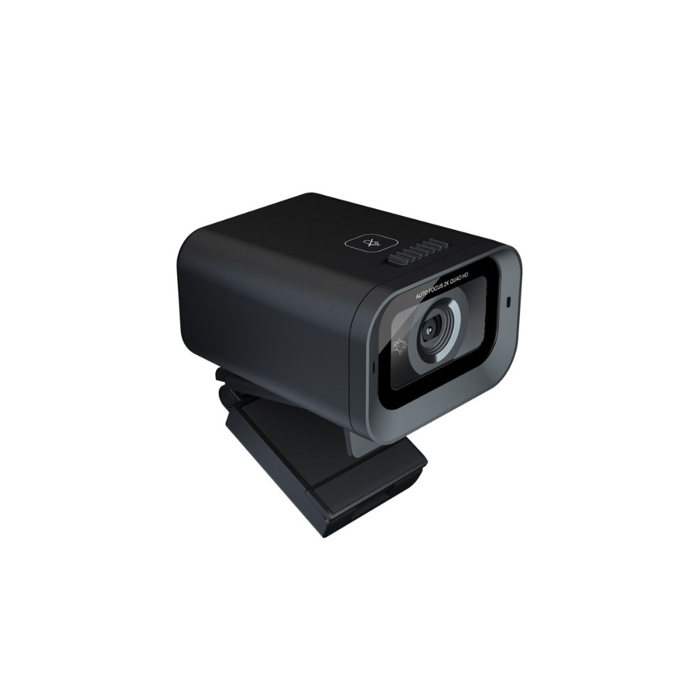 Porodo Gaming 2K 30fps Auto Focus Webcam with in-built Mic and Tripod