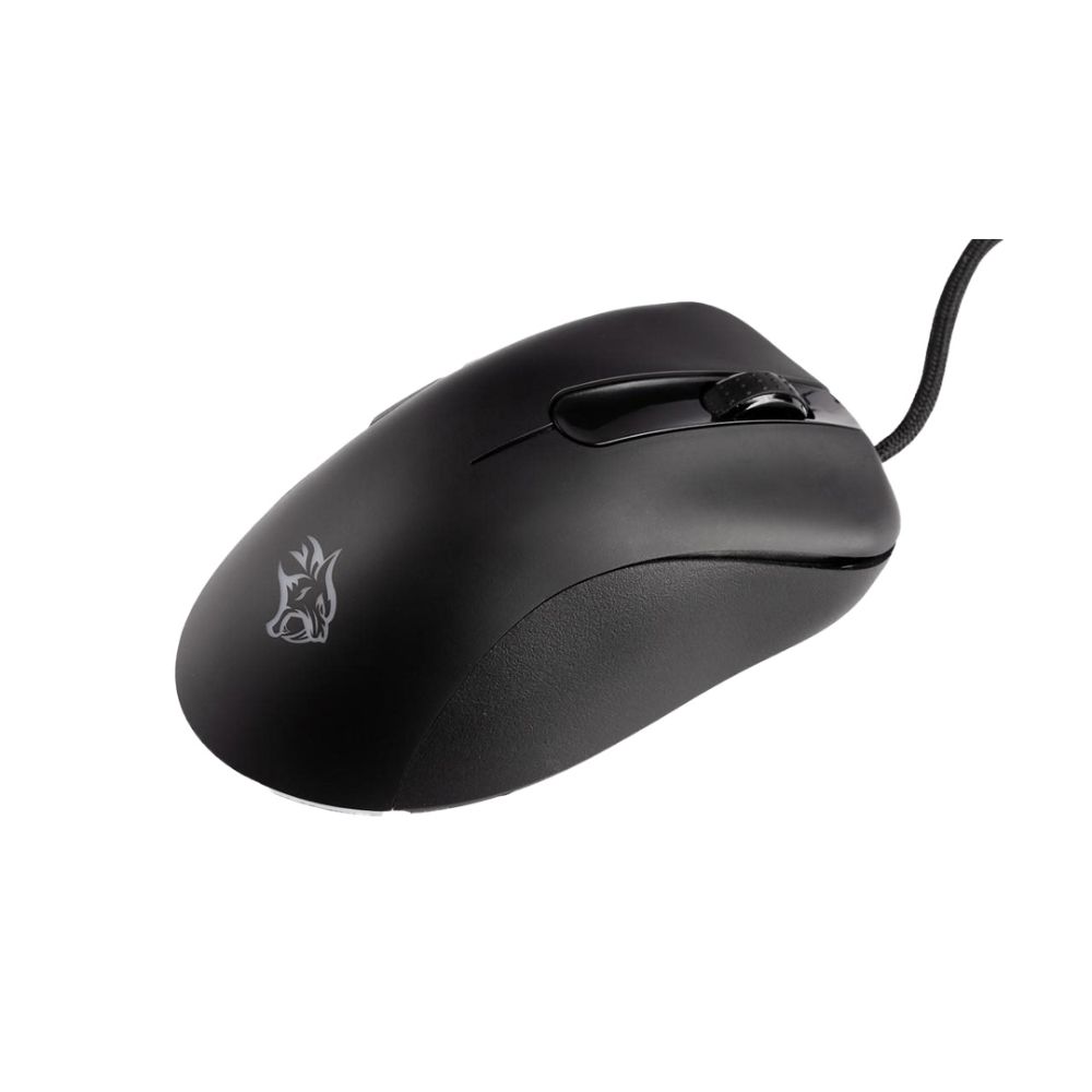 Porodo Gaming BlackHawk 8D Wired Gaming Mouse PWM3389 Sensor with TTC Switch
