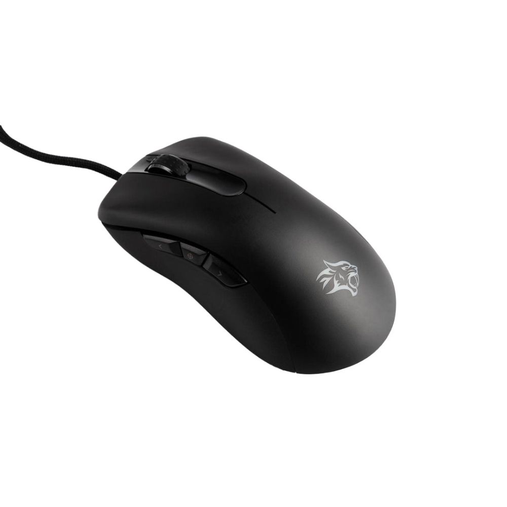Porodo Gaming BlackHawk 8D Wired Gaming Mouse PWM3389 Sensor with TTC Switch