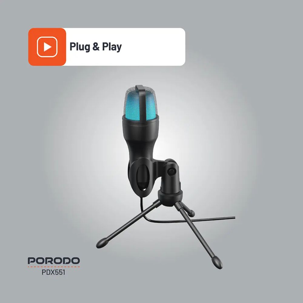 Porodo Gaming Condenser Microphone