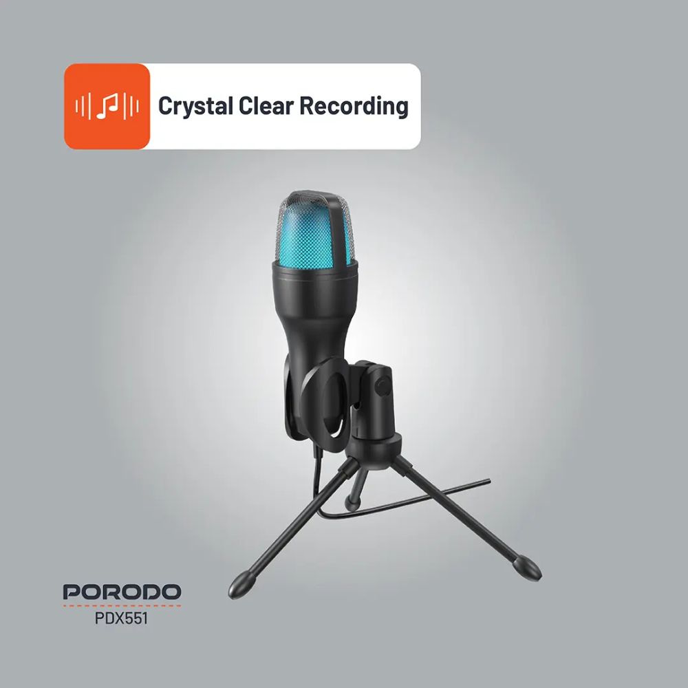 Porodo Gaming Condenser Microphone