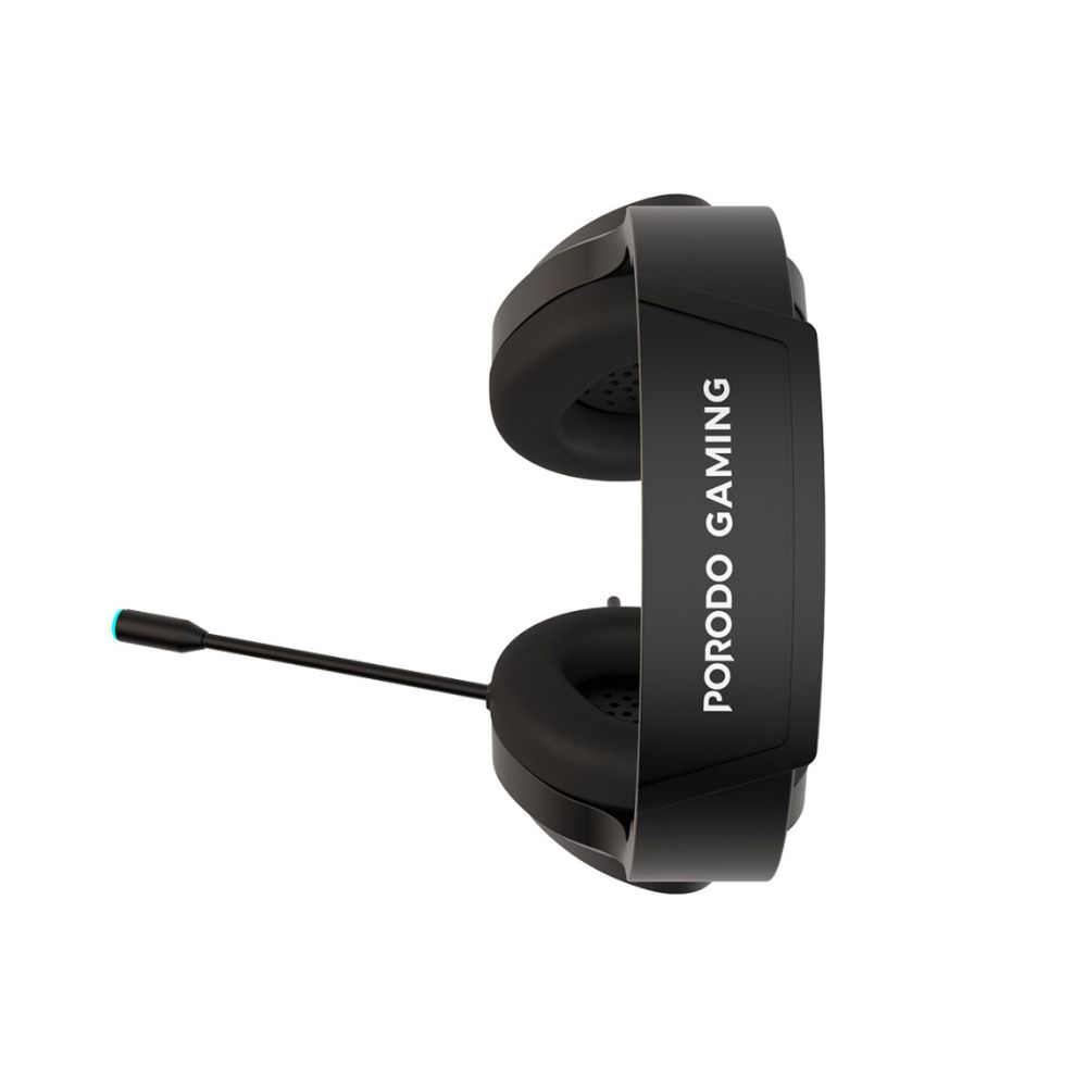 Porodo Gaming Headphone HD Sound with RGB – PDX414-BK