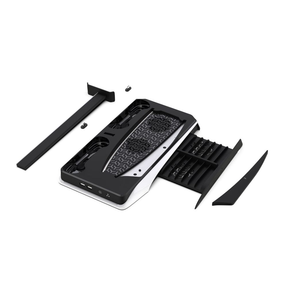Porodo Gaming Multi-Function PS5 and Headphone Cooling and Charging Hub – PDX116