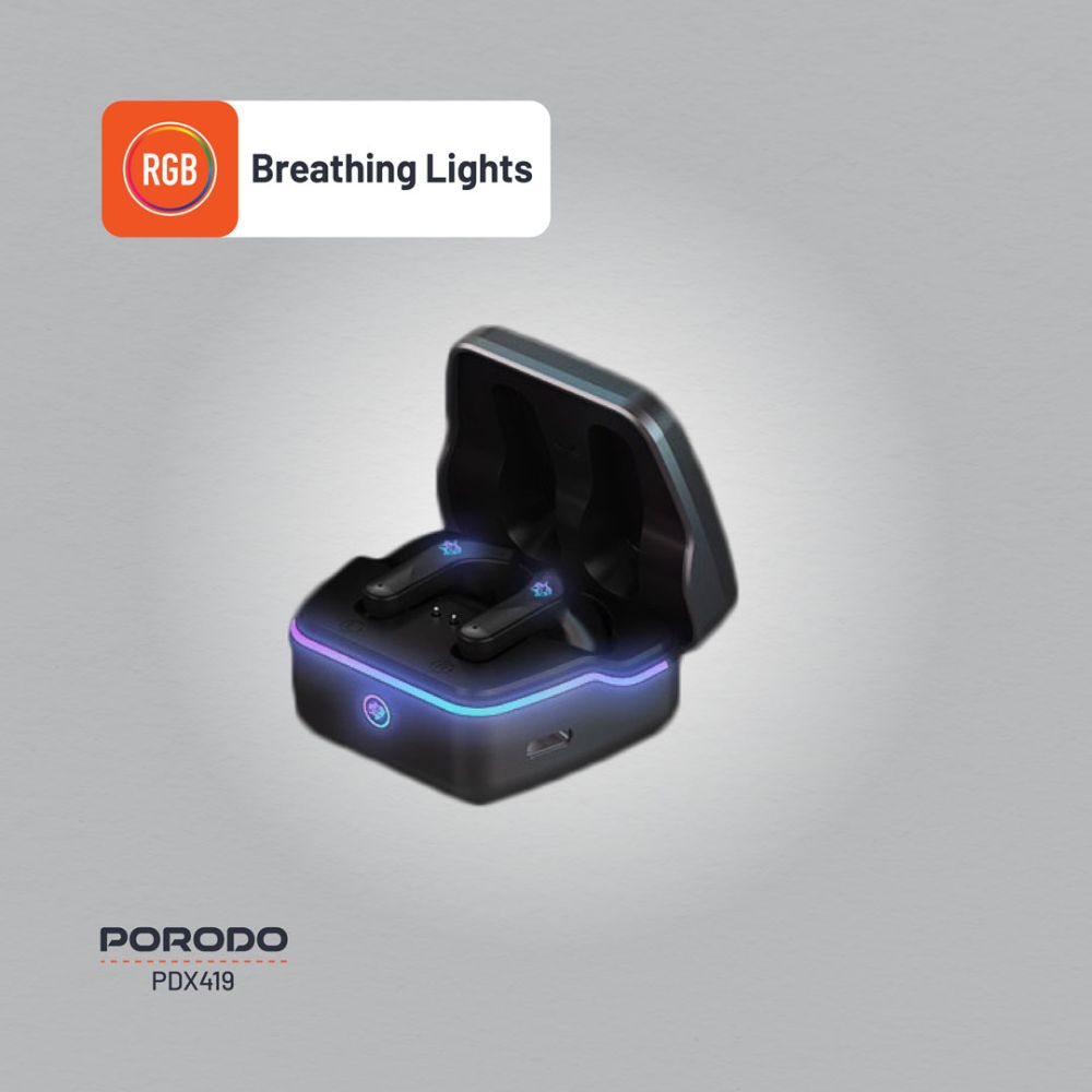 Porodo Gaming Ultra Low-Latency Gaming Earbuds