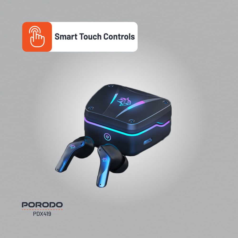 Porodo Gaming Ultra Low-Latency Gaming Earbuds