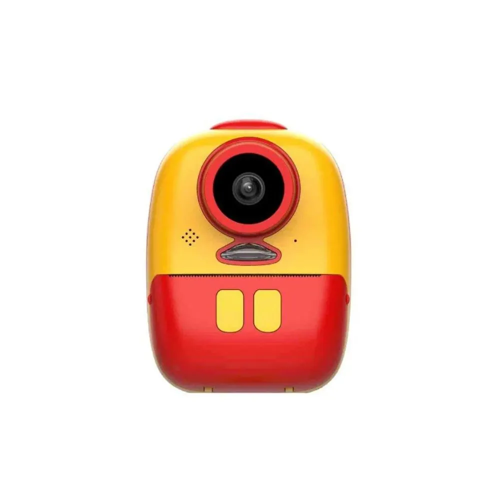 Porodo Kids Camera with Instant Printing – Yellow