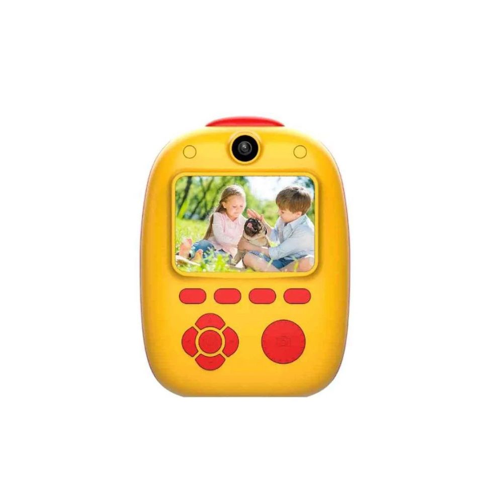 Porodo Kids Camera with Instant Printing – Yellow