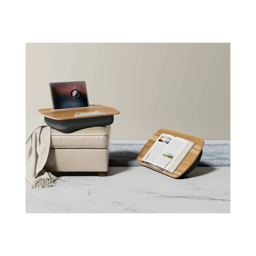 Porodo Lifestyle Laptop Stand with Pillow Base – Grey