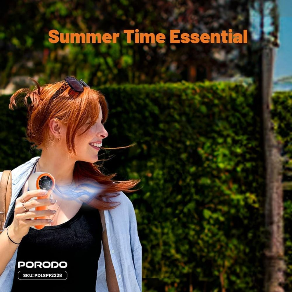 Porodo Lifestyle Pocket Size Handheld Fan 5W