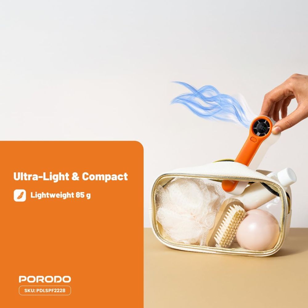 Porodo Lifestyle Pocket Size Handheld Fan 5W