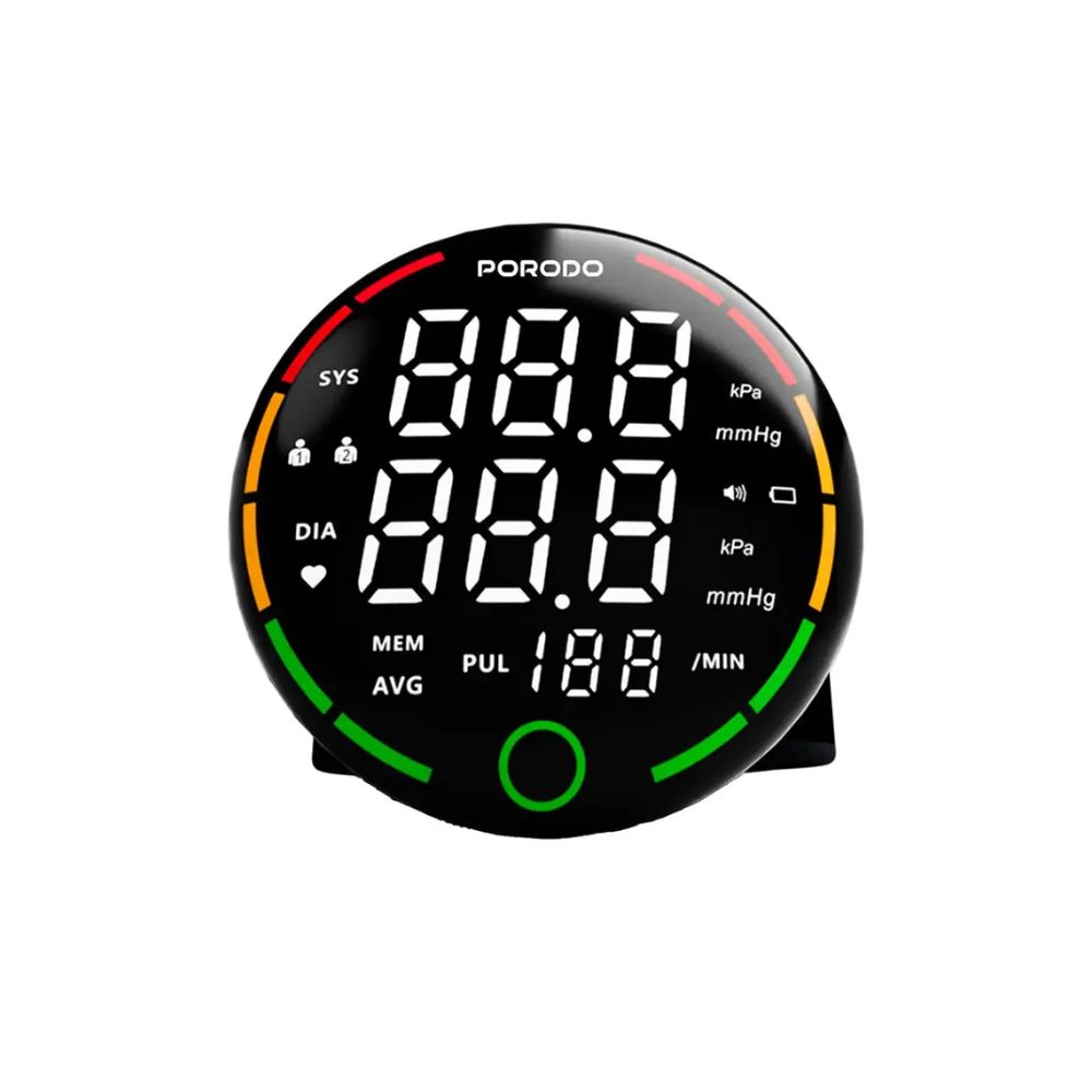 Porodo LiveOn Digital Wrist Blood Pressure Monitor