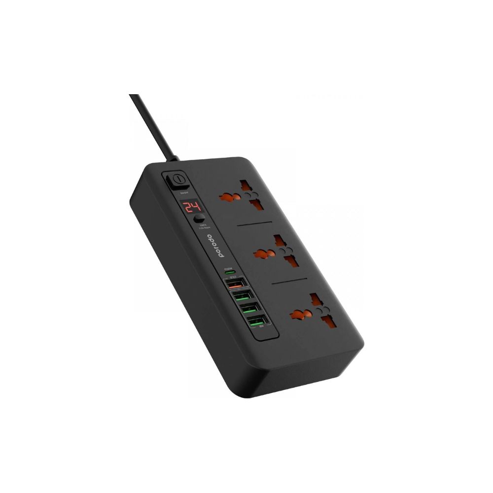 Porodo Multi-Port Power HUB 4 USB-A/USB-C Ultimate Home & Office Kit 2M
