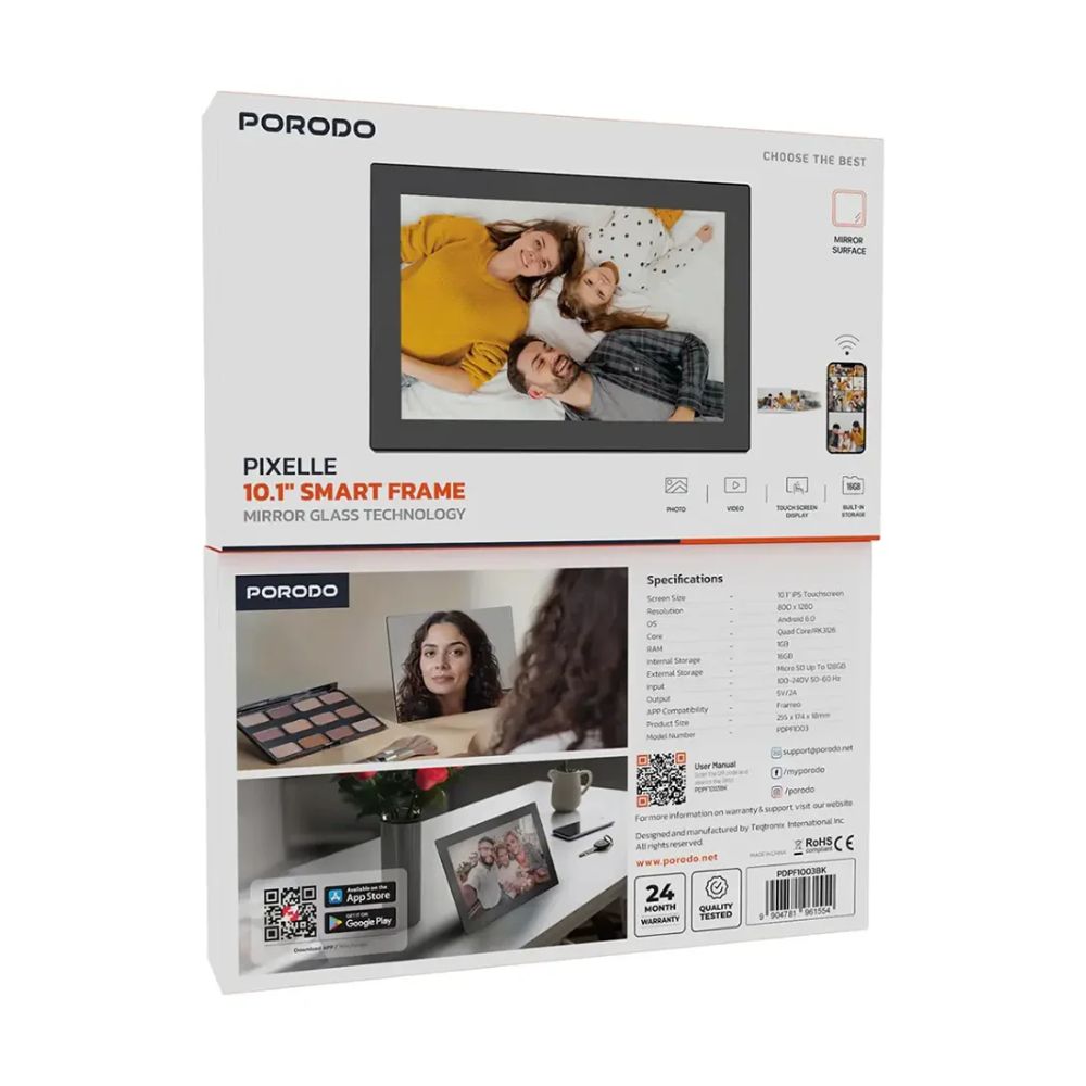 Porodo Pixelle 10.1″ Smart Frame