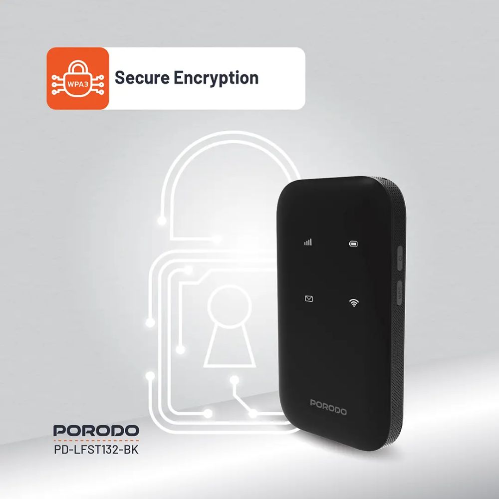 Porodo Pocket Router 4G LTE WiFi 6