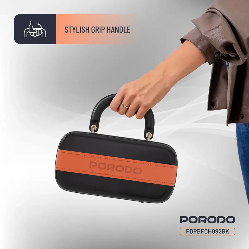 Porodo Sway 60000mAh Power Bank with Built-In LED Lighting – Black
