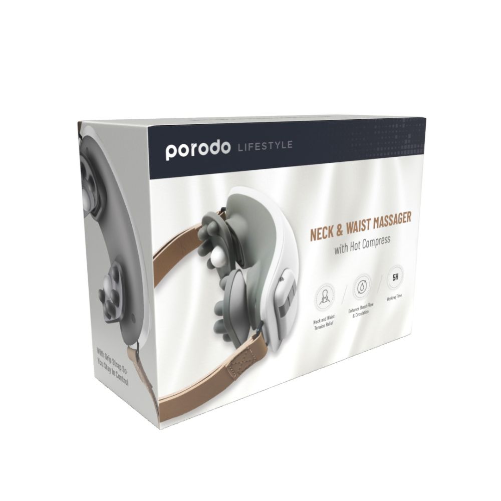 Porordo Lifestyle Neck Massager with Remote controller