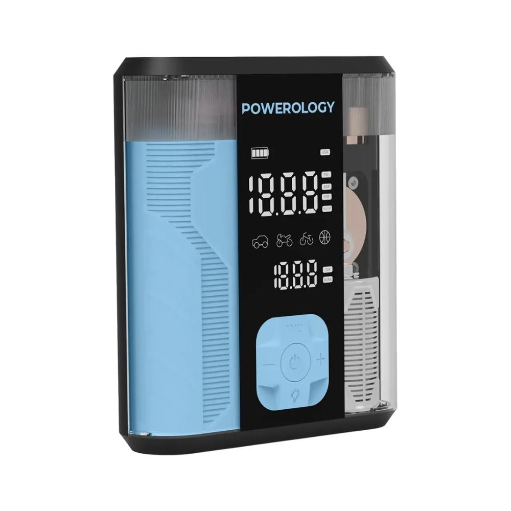 Powerology 3-In-1 Jump Starter &amp; Tire Inflator