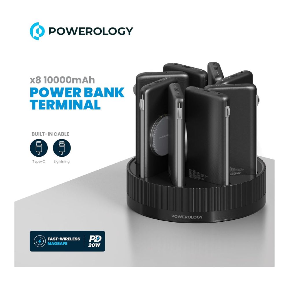 Powerology 8-in-1 Power Station