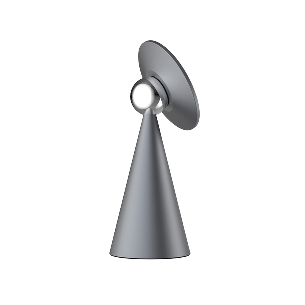 Powerology Desktop Conical Magsafe Phone Holder with 17*N5 Magnets – Dark Grey