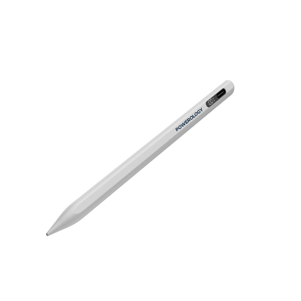 Powerology Digital Stylus 2018–2024 iPad Models White