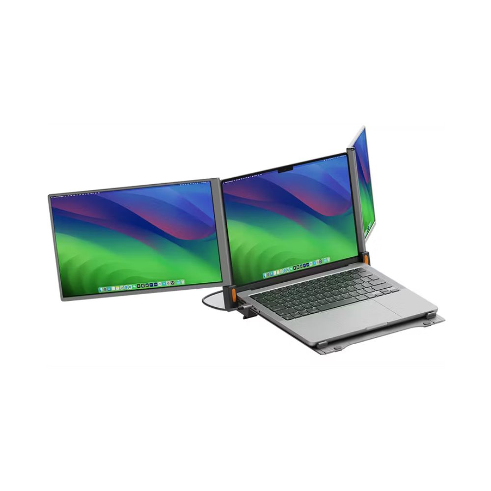 Powerology Dual Portable Docking 14″ FHD – Business Monitor