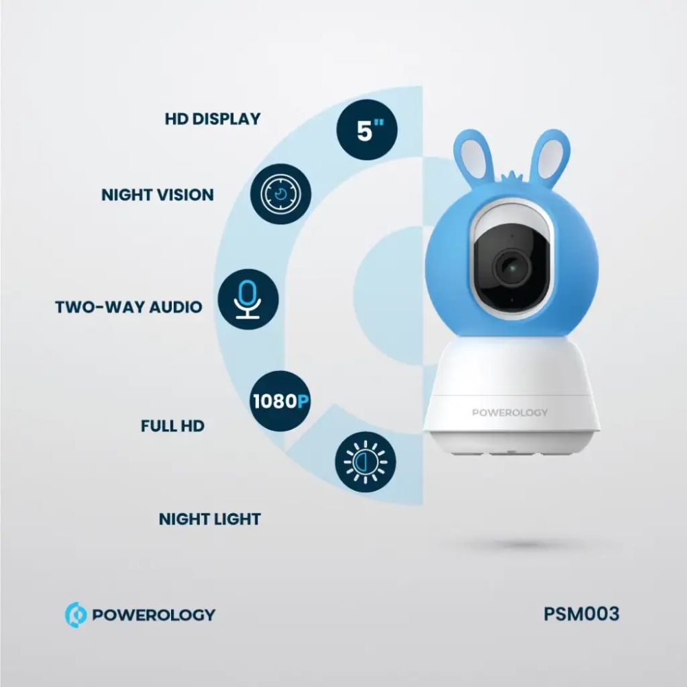 Powerology Monitor &amp; App Baby Camera