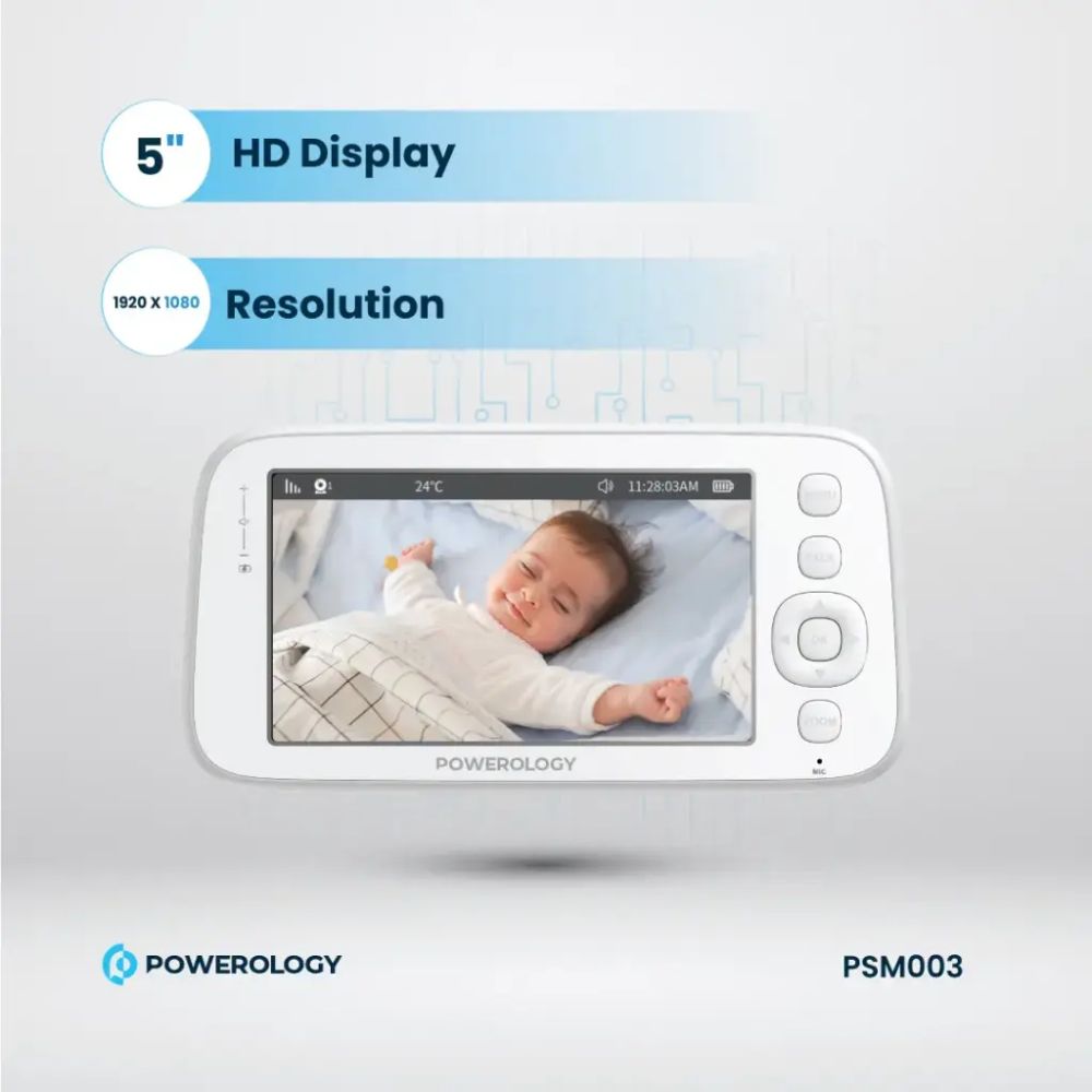 Powerology Monitor &amp; App Baby Camera