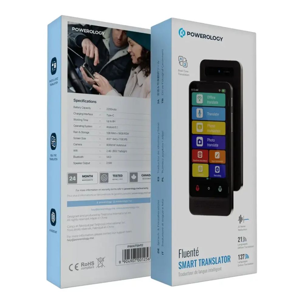 Powerology Smart Translator – Black