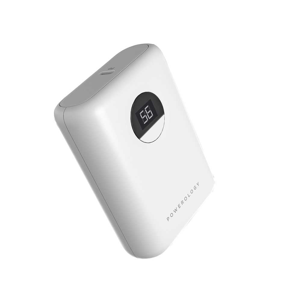 Powerology Ultra-Compact Power Bank 10000mAh PD 20W – Black\Blue\White