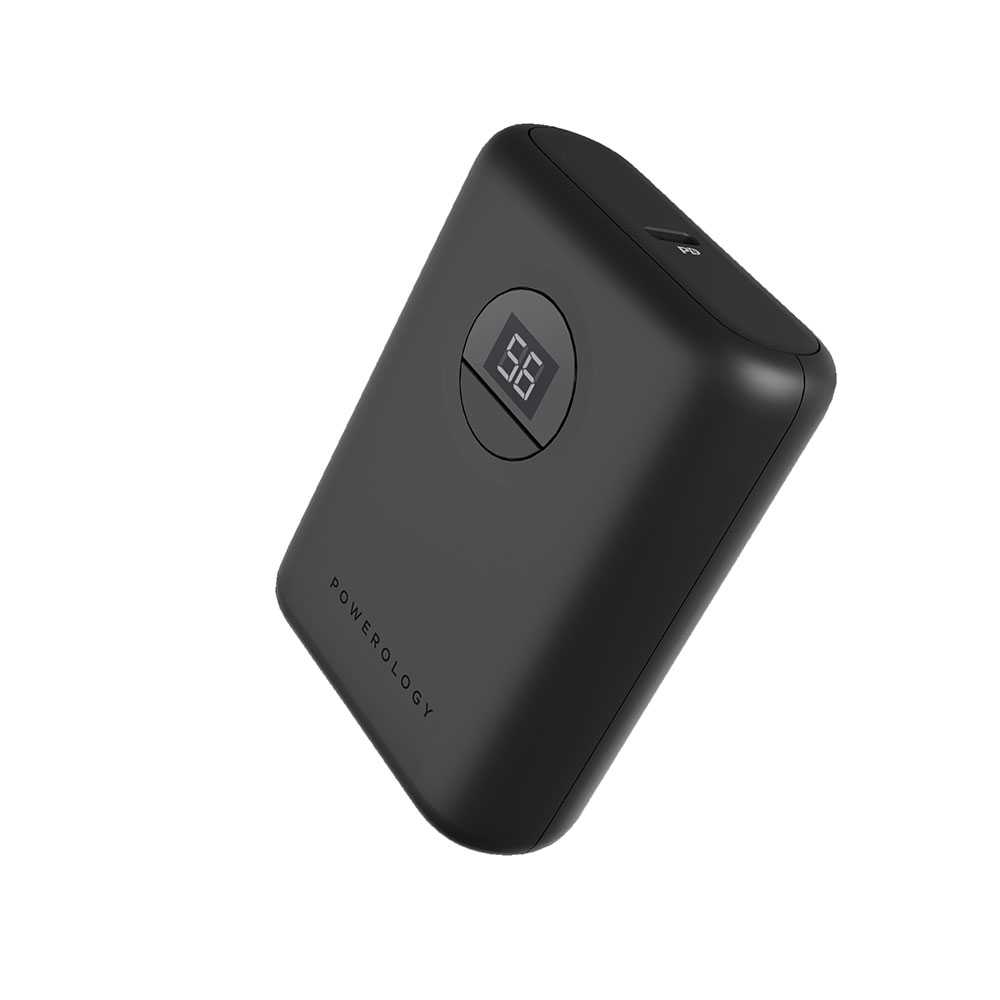 Powerology Ultra-Compact Power Bank 10000mAh PD 20W – Black\Blue\White